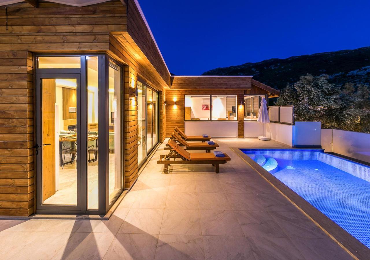 Villa 2 Sleeps 4 Isolated Honeymoon-Villa Sardunya Kaş Ngoại thất bức ảnh