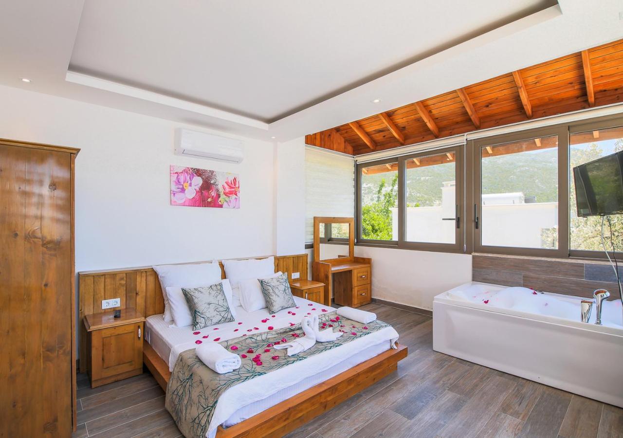 Villa 2 Sleeps 4 Isolated Honeymoon-Villa Sardunya Kaş Ngoại thất bức ảnh